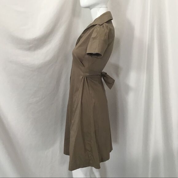 BCBGMaxazria Cap Sleeve Tie Back Dress (H11) - Picture 2 of 7